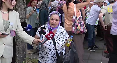Köylüler TBMM önünden seslendi: “Eğer beni köyümden ederlerse bir ağaç, bir bitki gibi düşünün, kuruyup ölürüm ben”