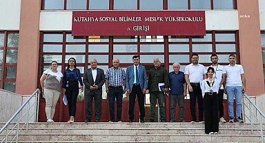 Kütahya Belediye Başkanı Kahveci'den, DPÜ Sosyal Bilimler Meslek Yüksekokulu’na ziyaret