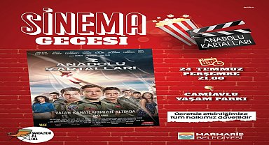 Marmaris'te yaz akşamları sinema ile renklenecek