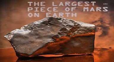 Mars'tan Dünya'ya 225 milyon kilometre yol kateden gök taşı 5,3 milyon dolara satıldı