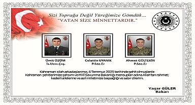 Metan gazından etkilenerek şehit olan 3 askerin daha kimliği açıklandı