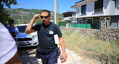 Muğla Büyükşehir Belediyesinden kırsalda yaşayan yaşlıların evlerine duman dedektörü