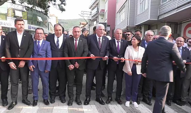 Müsavat Dervişoğlu Afyonkarahisar'da: “Çay ilçemizin en güzel caddesinden birinin adı Talat Paşa Caddesi olarak değiştiriliyor”