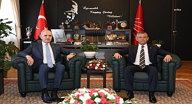 Numan Kurtulmuş-Özgür Özel görüşmesi… TBMM Başkanlığı: “TBMM'de kurulacak komisyon çalışmaları hakkında görüş alışverişinde bulunuldu”