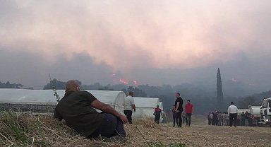 Ödemiş yangınında 25. saat: Bir köy daha alevlere teslim oldu