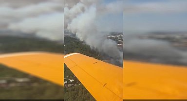 OGM: Aksu ve Muratpaşa'daki yangınlara 8 helikopter ve 186 personel ile müdahale ediliyor