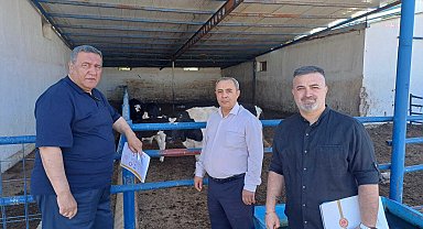 Ömer Fethi Gürer, Niğde'de besicilik yapan vatandaşın sorunlarını dinledi: Hayvancılık yapanlar desteklenmeli