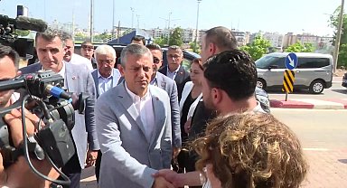 Özgür Özel, Antalya İl Başkanlığını ziyaret etti