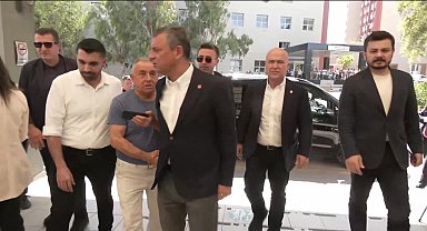 Özgür Özel, Mehmet Murat Çalık'ı ziyaret etti: