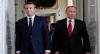 Rusya Devlet Başkanı Putin ve Fransa Cumhurbaşkanı Macron, üç yıl sonra ilk kez telefonla görüştü