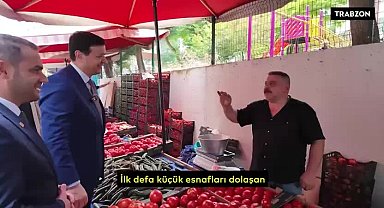 Saadet Partisi Genel Başkanı Arıkan'ın Trabzon'da derdini sorduğu esnaf:
