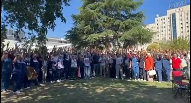 Sağlık-İş Samsun Şubesi'nden sağlık çalışanlarının hak talepleri için