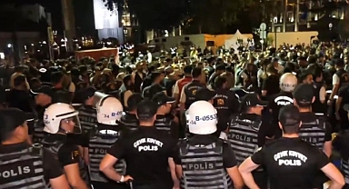 Saraçhane mitinginin ardından arbede çıktı, polis biber gazıyla müdahale etti