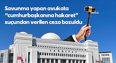 Savunma dilekçesindeki ifadeleri nedeniyle
