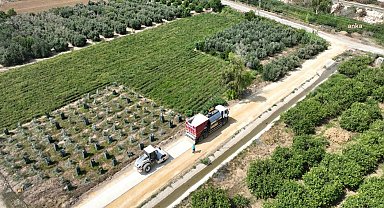 Silifke Belediyesi’nden kırsal mahallelerde asfalt çalışması