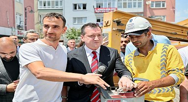 Silivri Alibey Camii’nin yeniden inşası için temel atıldı