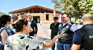 Silivri Belediye Başkanı Balcıoğlu, Çeltik’teki sosyal tesis projesini yerinde inceledi