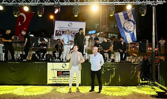 Silivri Belediye Başkanı Balcıoğlu, Gümüşyaka Spor Kulübü’nün şampiyonluk kutlamalarına katıldı... Balcıoğlu: