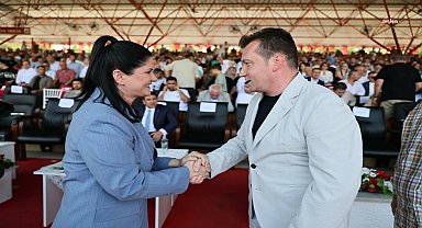 Silivri Belediye Başkanı Balcıoğlu, Kırkpınar Yağlı Güreşleri’ni izledi