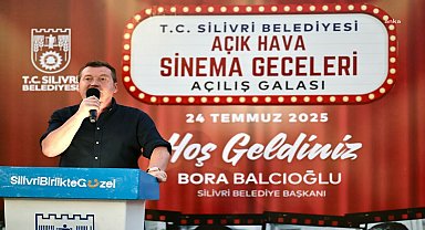 Silivri'de yazlık sinema geceleri “Bir Cumhuriyet Şarkısı” filmiyle başladı