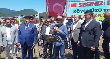 Sivas Çandır köyünde siyanür havuzu tepkisi: