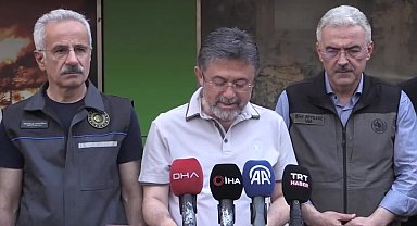 Tarım ve Orman Bakanı Yumaklı, orman yangınlarına ilişkin konuştu: