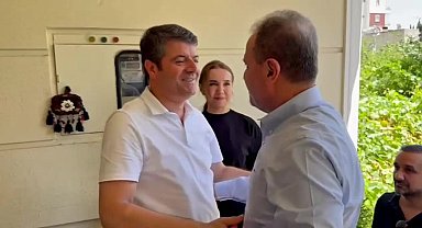 TBB Başkan Vekili Vahap Seçer’den Adıyaman Belediye Başkanı Tutdere’ye destek ziyareti