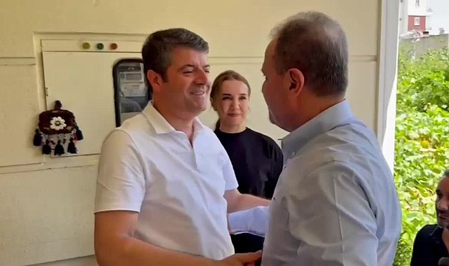 TBB Başkan Vekili Vahap Seçer’den Adıyaman Belediye Başkanı Tutdere’ye destek ziyareti