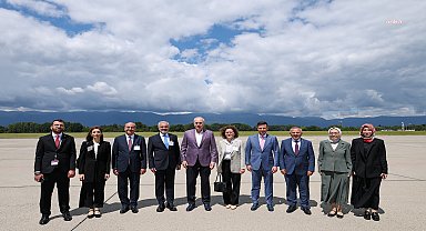 TBMM Başkanı Kurtulmuş, 6'ncı Dünya Parlamento Başkanları Konferansı'na katılmak üzere Cenevre'ye gitti