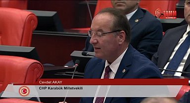 TBMM Genel Kurulu… Cevdet Akay: AKP, GKRY'yi tanıyan Kırgızistan’ı ödüllendiriliyor. Türkiye’ye olan 2 milyar 370 milyon liralık borçları siliniyor