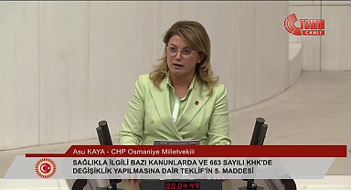 TBMM Genel Kurulu... CHP'li Çan: Siz önce yenidoğanda ölümleri engelleyin, sonra gelin tıbbi keneviri konuşalım