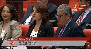 TBMM Genel Kurulu... CHP'li Günaydın: