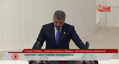 TBMM Genel Kurulu'nda AK Parti ile DEM Parti arasında
