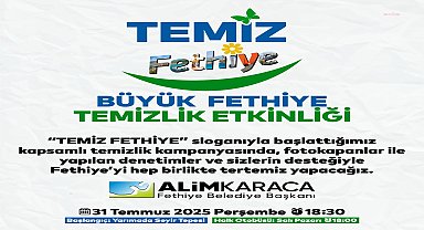 “Temiz Fethiye” kampanyası başlıyor