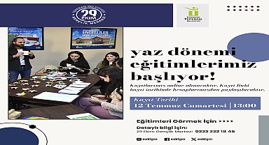 Tepebaşı Belediyesi 29 Ekim Gençlik Merkezi’nde yaz dönemi eğitimleri başlıyor