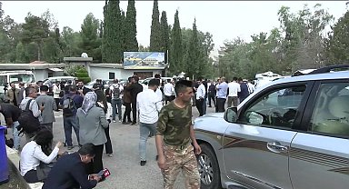 Terör örgütü PKK’nın silah bırakma törenine medyadan yoğun ilgi...