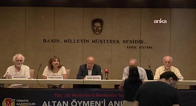 TGC, Meslekte İz Bırakanlar toplantılarının 28’incisinde Altan Öymen anıldı