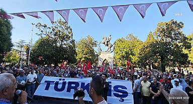 TÜRK-İŞ Samsun Temsilcisi Köymen: Gerçekleri görmek istiyorsanız TÜİK’in raporlarına değil işçinin boş tenceresine bakın