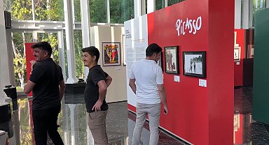 Van’da Picasso rüzgarı: Orijinal eserler sergilendi
