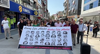 Van’da Suruç katliamı anması: “Suruç için adalet, herkes için adalet