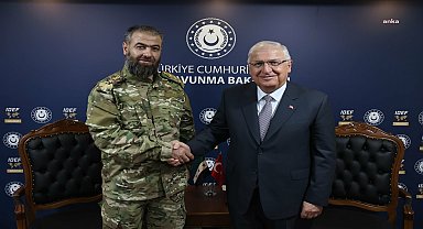 Yaşar Güler, Suriye Hava Kuvvetleri ve Deniz Kuvvetleri komutanları ile görüştü