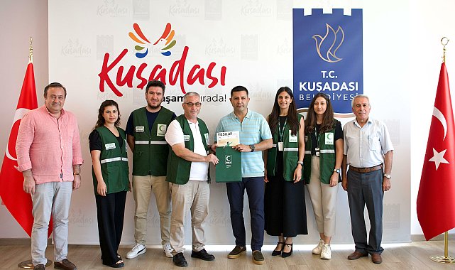 Yeşilay'dan Kuşadası Belediyesi'ne ziyaret