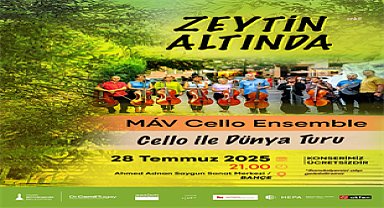 Zeytin Altında konserleri MAV Cello Ensemble ile başlıyor