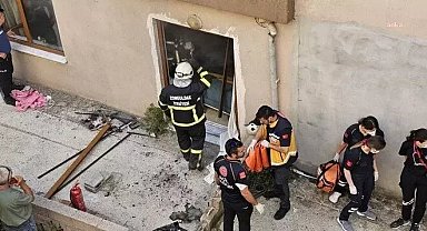Zonguldak'ta bir apartmanda patlama meydana geldi