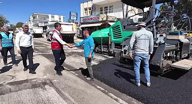Adıyaman Belediyesi, Karapınar Caddesi’nde asfalt çalışmalarına başladı