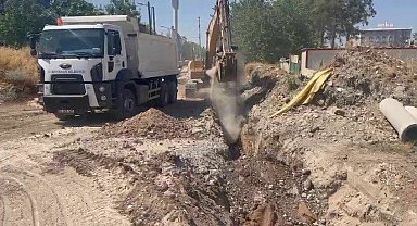 Adıyaman Belediyesi’nden Altınşehir Mahallesi’nde altyapı çalışması