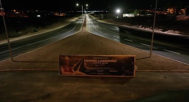 Adıyaman’da Mersin Caddesi drone ile görüntülendi