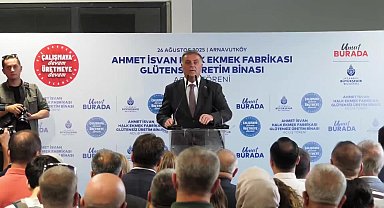 Ahmet İsvan Glütensiz Üretim Binası açıldı...İBB Başkanvekili Nuri Aslan: Bu koskoca tesis, Ekrem İmamoğlu'nun İstanbul halkına kattığı bir değerdir