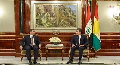 AK Parti Dış İlişkiler Başkanı Sırakaya, IKBY Başkanı Neçirvan Barzani ile görüştü
