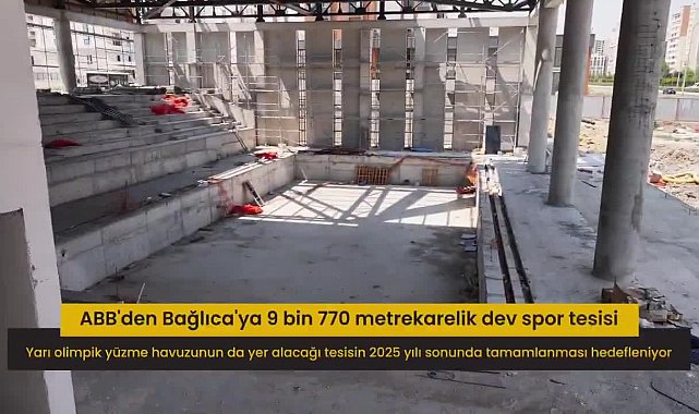 Ankara Büyükşehir Belediyesi'nden Bağlıca Mahallesi’ne modern spor kompleksi